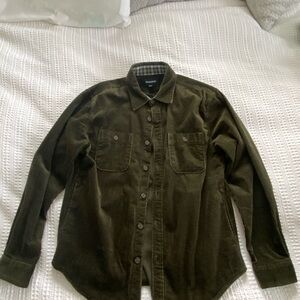 Bonobos Green Lightweight Shirt Jacket